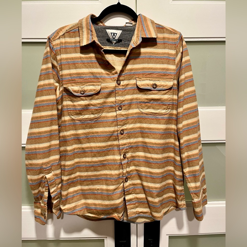 Vissla Central Coast Eco Flannel - size small